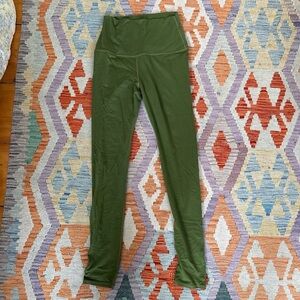 Purusha People Olive Green Women's Leggings